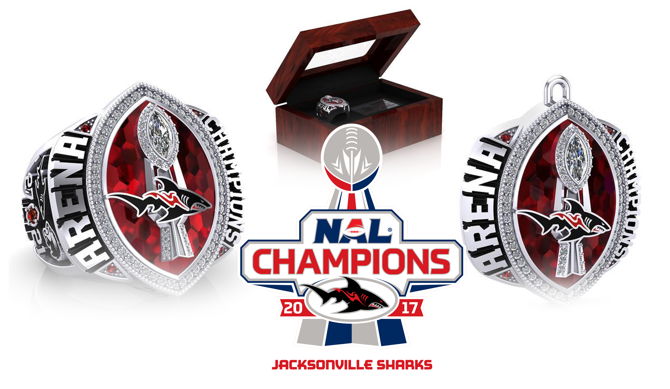 jacksonville sharks: championship rings